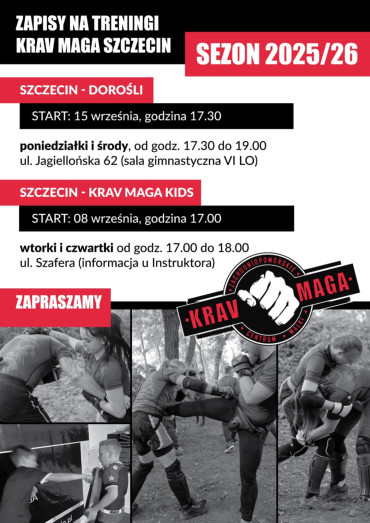 Krav Maga zapisy 2025/26
